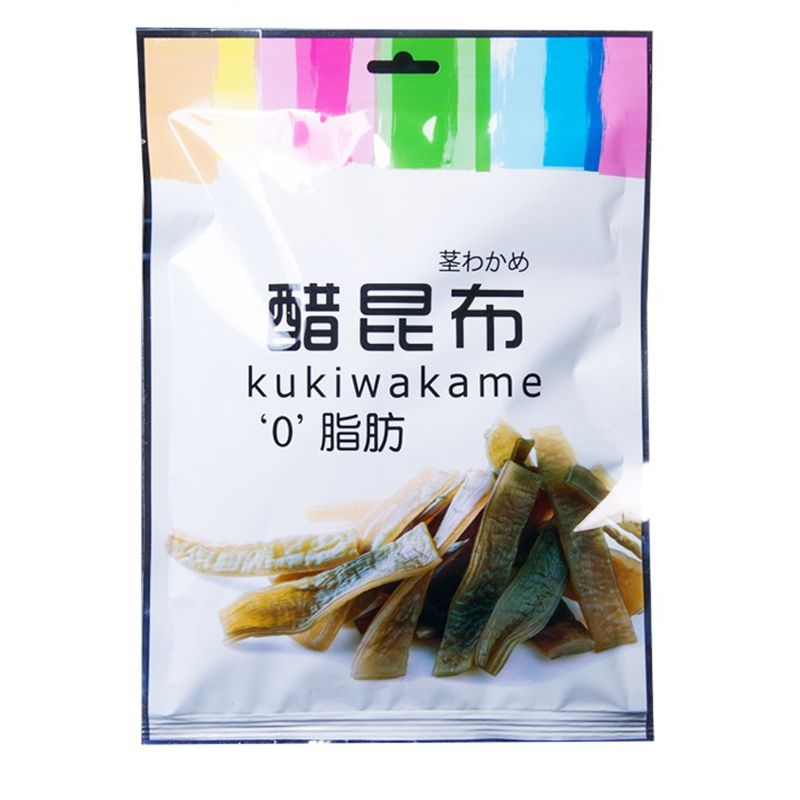0脂肪 日式银魂神乐爱美味研 醋昆布 醋海带 即食海带裙带菜125克
