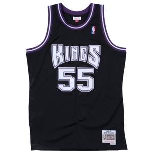 MITCHELL&NESS NBA官方正品国王队贾森威廉姆斯SW篮球服复古球衣