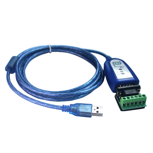 瑞捷物联usb转485转串口422通讯模块9针连接线全双工原装进口芯片