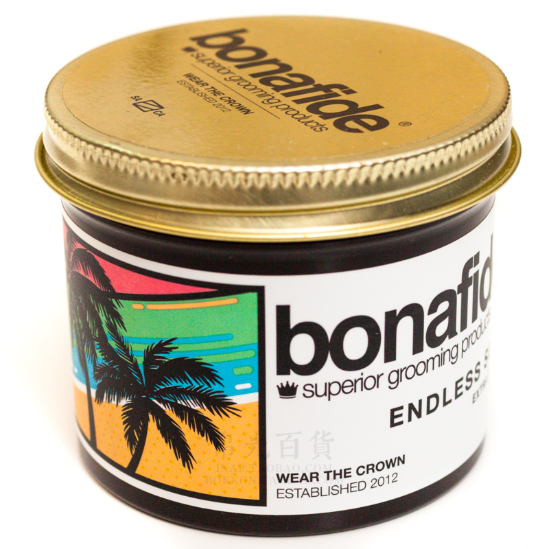 送梳子BONA FIDE POMADE美式夏季发泥定型光泽ENDLESS SUMMER发油