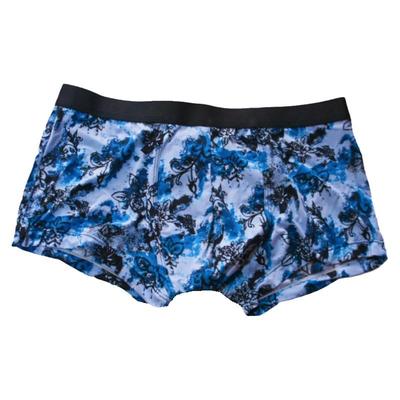 莫代尔外贸滑爽牛奶丝中腰平角裤