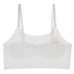 女童内衣发育期小学生10岁儿童吊带小背心第一阶段12薄款少女文胸
