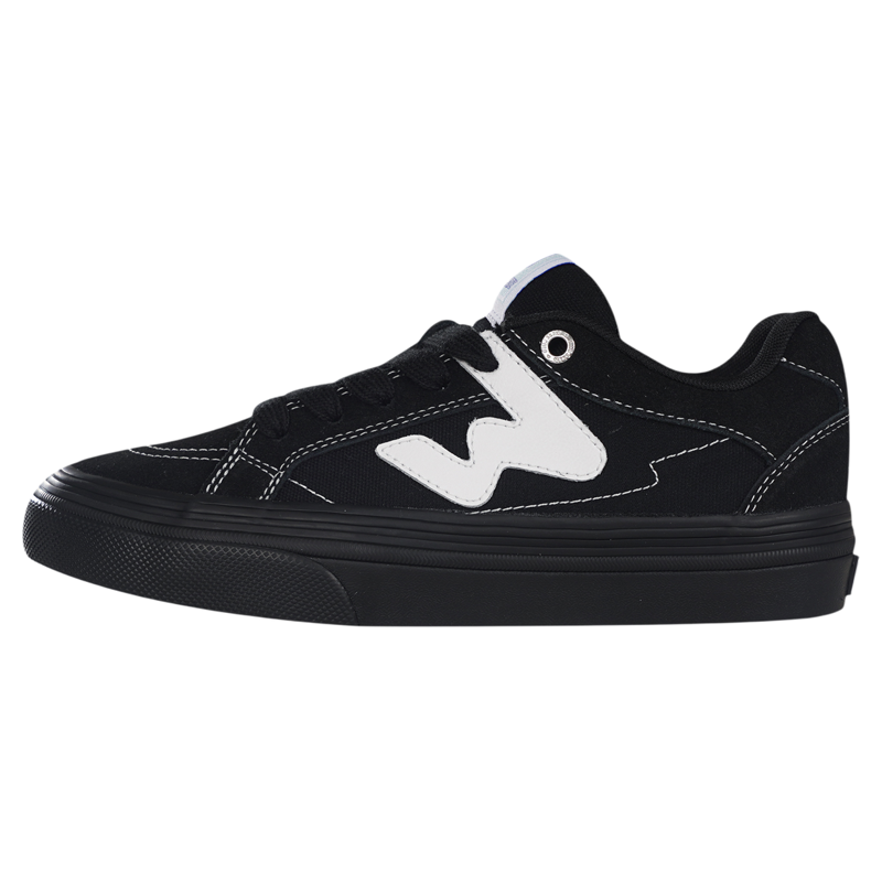 顽刻ollieskate黑武士配色秋季校园风W系列低帮男女国潮滑板鞋