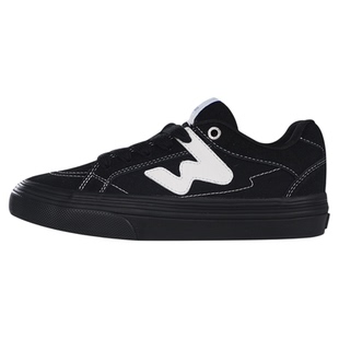 顽刻ollieskate黑武士配色秋季校园风W系列低帮男女国潮滑板鞋