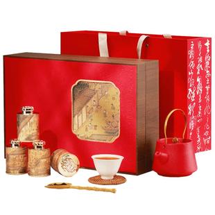 盛茗世家红茶茶叶礼盒装特级金骏眉大红袍正山小种送领导长辈贺礼