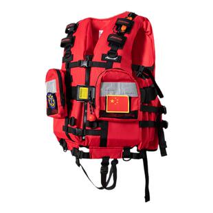东煊激流救生衣重型水域浮力马甲消防救援队专业急流 pfd浮力衣