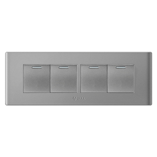 公牛118型开关插座一开单双控二三四五六七八开墙壁多控开关面板