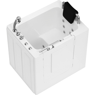 老人步入式浴缸家用小户型无障碍侧开门按摩恒温豪华配置养老院