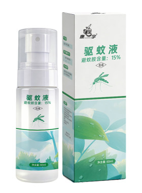 康宇15%避蚊胺强效驱蚊液