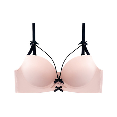 纯欲叠穿小心机小胸平胸聚拢内衣