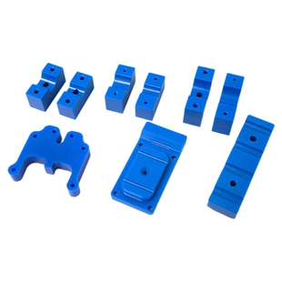 尼龙板加工件定制聚四氟乙烯pom滑块固定块限位块轴套挡板转接块