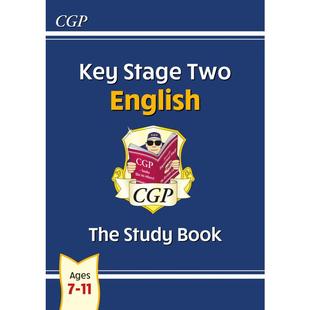英国原版CGP教辅 KS2 7-11岁英文练习册 英语科学数学 Ages 7 -11 Study Book English Science Maths
