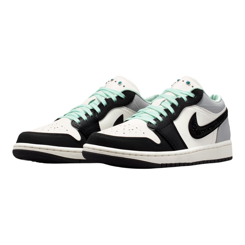 NIKE耐克女子WMNS AIR JORDAN 1 LOW运动训练篮球鞋IX5001-101