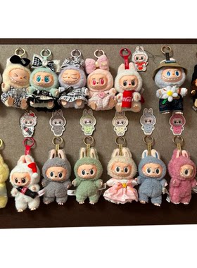 labubu公仔挂件毛毡展示板