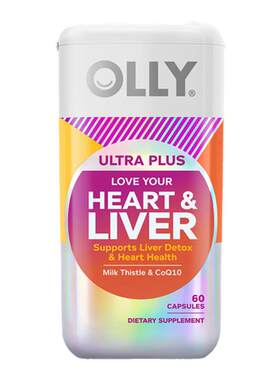 OLLY小心肝辅酶Q10水飞蓟60粒