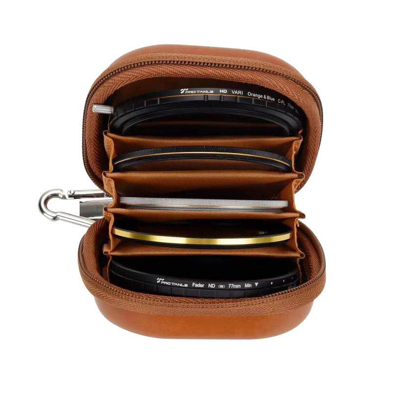 天利圆形滤镜收纳包49 52 58 67 72 77 82 95 105 112mm渐变镜gnd中灰镜UV镜CPL偏振镜ND减光镜保护袋