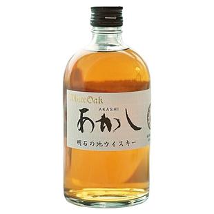 AKASHI明石白橡木调和威士忌日本原瓶进口威士忌洋酒whiskey500ml
