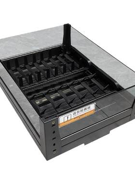窄柜工具拉篮分隔储物铝合金三层
