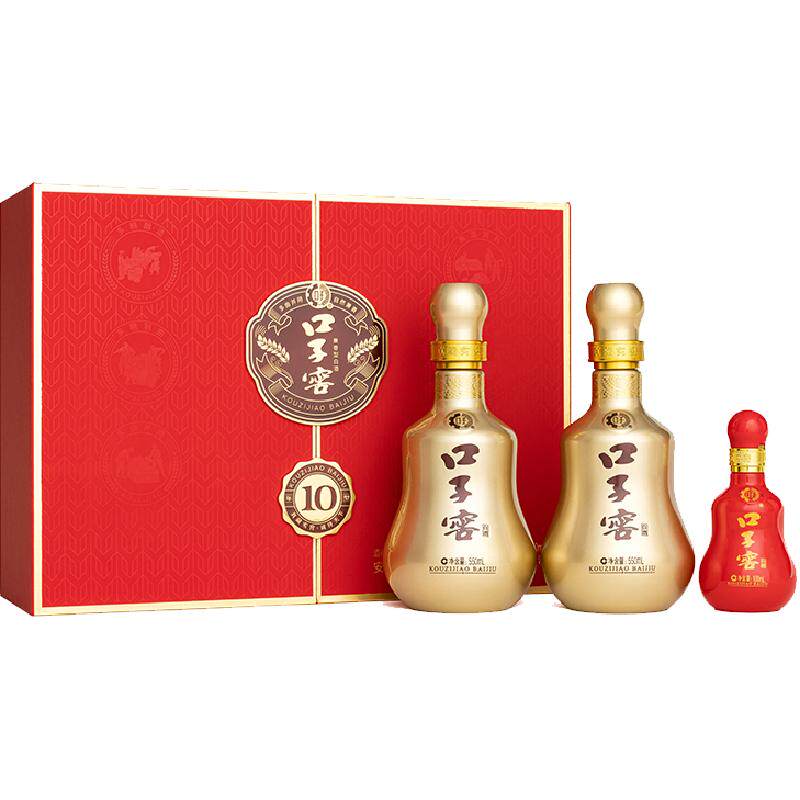 口子窖十年型50度礼盒