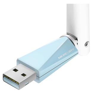 【高增益天线】水星无线网卡台式机电脑信号接收器随身WIFI6发射器USB笔记本1300兆免驱动5G双频千兆无限UX3H