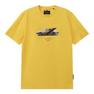 Hugo Boss雨果博斯 男士Porsche x BOSS系列短袖T恤银泰 300095