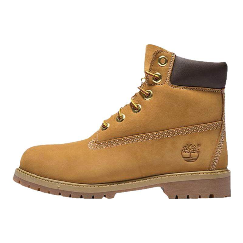 Timberland添柏岚户外经典踢不烂女鞋防水防滑大黄靴马丁靴12909