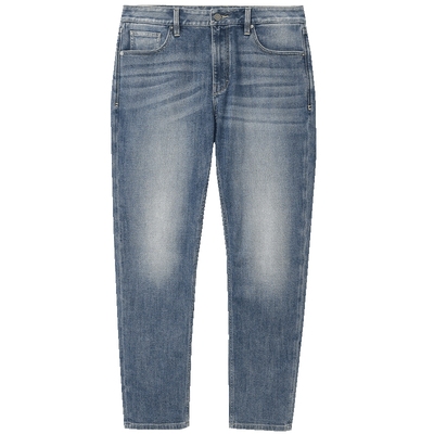 905杰克琼斯秋季牛仔裤男装锥形猫须水洗长裤子225332143男款