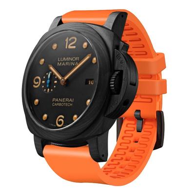 AKGLEADER官方氟橡胶表带男女适用沛纳海Panerai浪琴康卡斯欧米茄海马劳力士宝珀20mm/22mm通用手表配件腕带