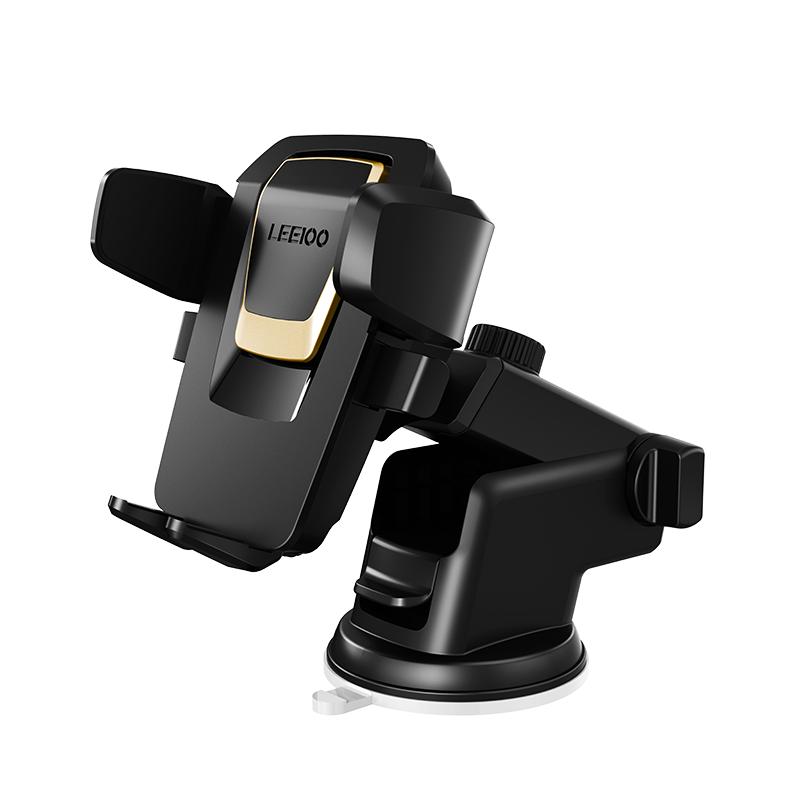 乐益车载手机支架中控台吸盘式货车专用导航支撑防抖防震汽车支架