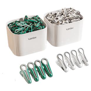 防风夹子晾衣夹晒衣服的晾衣架无痕塑料固定扣神器凉被子小家用大