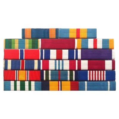 军迷常服彩色胸章勋略军衔资历章