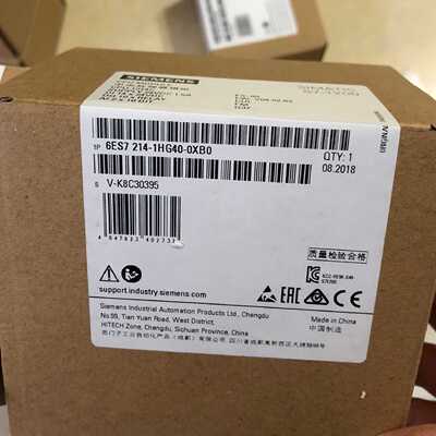 议价6ES7214-1HG40-0XB0 西门子PLC模块 CPU1214C 6ES72141HG400X