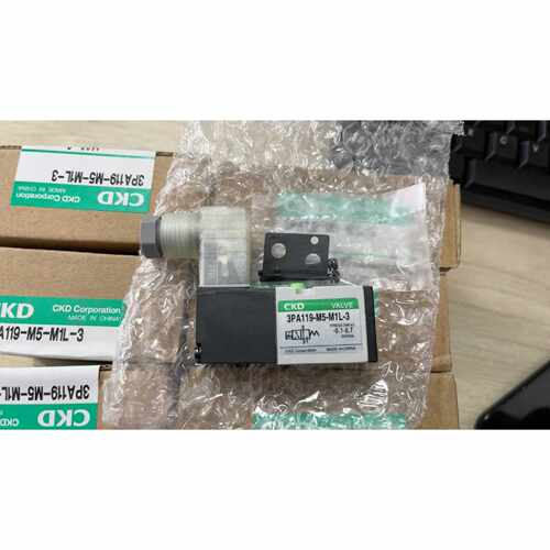 询价3PA119-M5-M1L-3未封CKD电磁阀3PA1