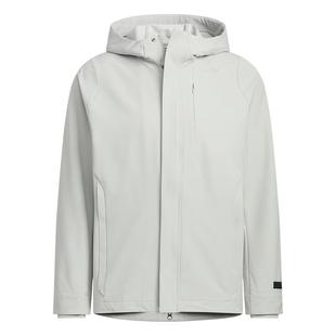 武宗系列商务通勤拒水透湿保暖连帽夹克外套男秋冬adidas阿迪达斯