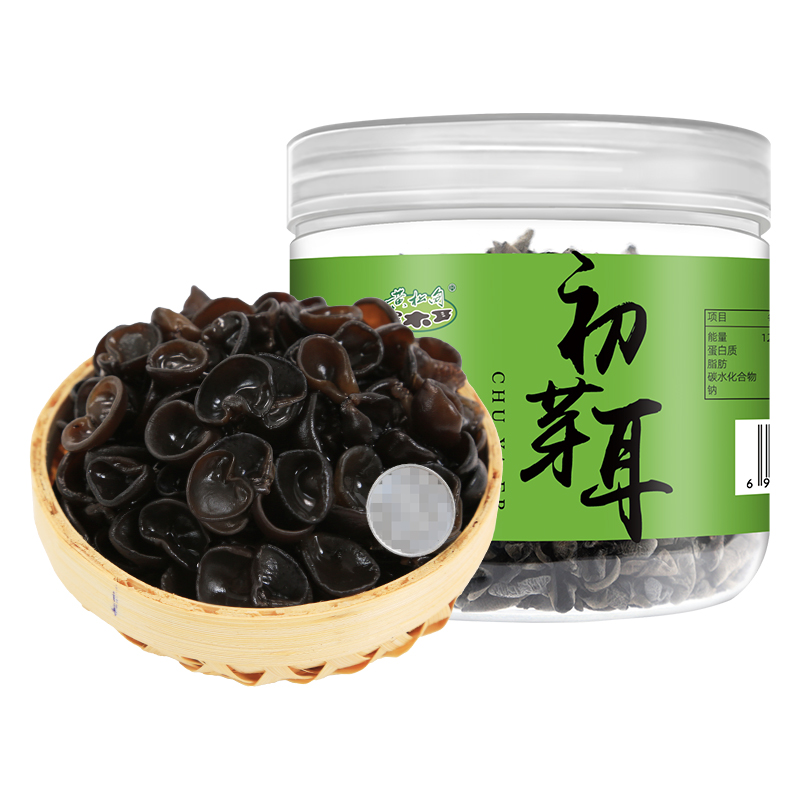 黄松甸黑木耳 小芽儿耳 黑木耳嫩芽适用做馅打卤胡辣汤豆腐脑100g