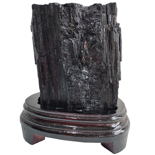 天然黑碧玺原石促销超大托玛琳电气石高纯度原矿摆件手把件包邮