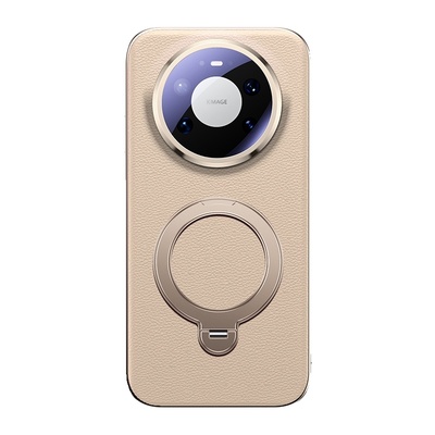 适用华为mate80系列纳帕皮支架壳