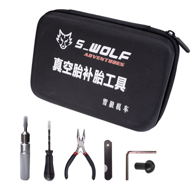 雪狼机车通用型摩托车补胎工具真空胎蘑菇钉