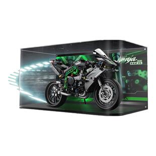 KGBOX乐高42170川崎Ninja H2R摩托车汽车积木亚克力展示盒防尘罩
