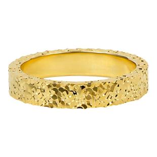 碎冰冰戒指纯银s925女素圈闭口情侣对戒小众设计轻奢高级感送女友