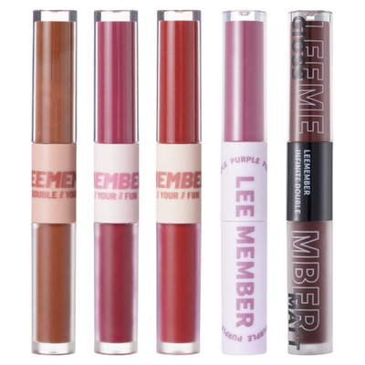 荔萌碎碎冰水光唇釉双头