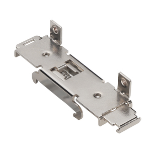 35mm导轨支架卡扣HS-G35钢板镀镍安装固定支架C45铝合金安装底座