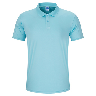 男女儿童短袖polo文化衫定制印logo速干衣t恤中小学生幼儿园班服