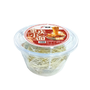 神宫重庆小面碱面免煮冲泡即食卤蛋宽面非油炸速食整箱批发