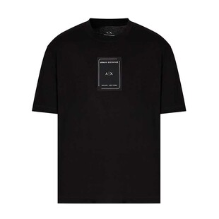 Armani/阿玛尼AX 男士时尚圆领纯色休闲短袖T恤 XM000570 AF10356