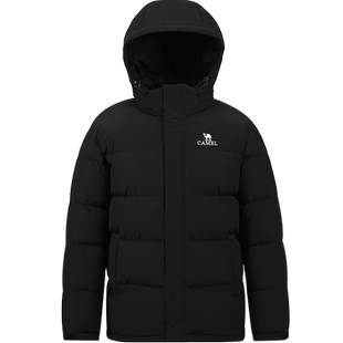 骆驼男装羽绒服2024冬季新款男女同款防风防寒休闲保暖加厚外套