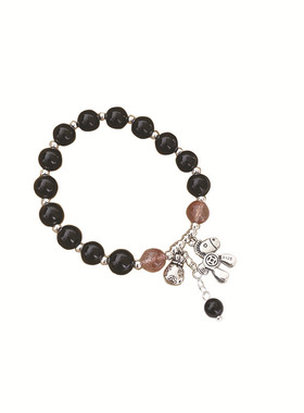 「禄马奔腾」黑玛瑙招财链