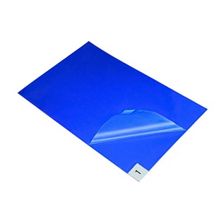 鞋底粘尘垫无尘车间门口家用脚踏可撕式清洁除尘胶垫白蓝色小地垫