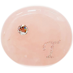 InTheCase 4色天然石头手机支架ins水钻字母定制伸缩气囊折叠磁吸