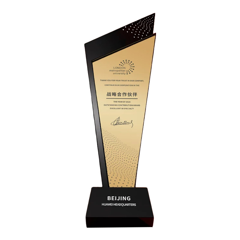高端水晶奖杯定制定做高档大气创奖杯/奖章/奖状/证